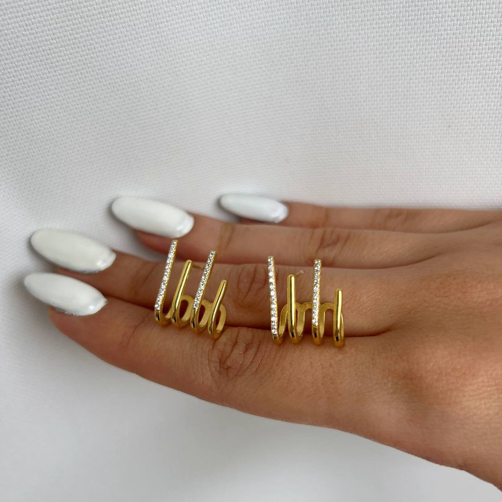 Luxus Ohrring (7225246613549)