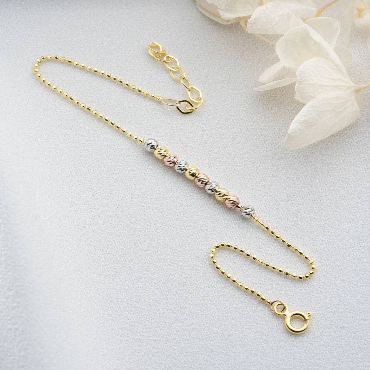 TRICOLOR DORIKA ARMBAND II | 925 SILVER