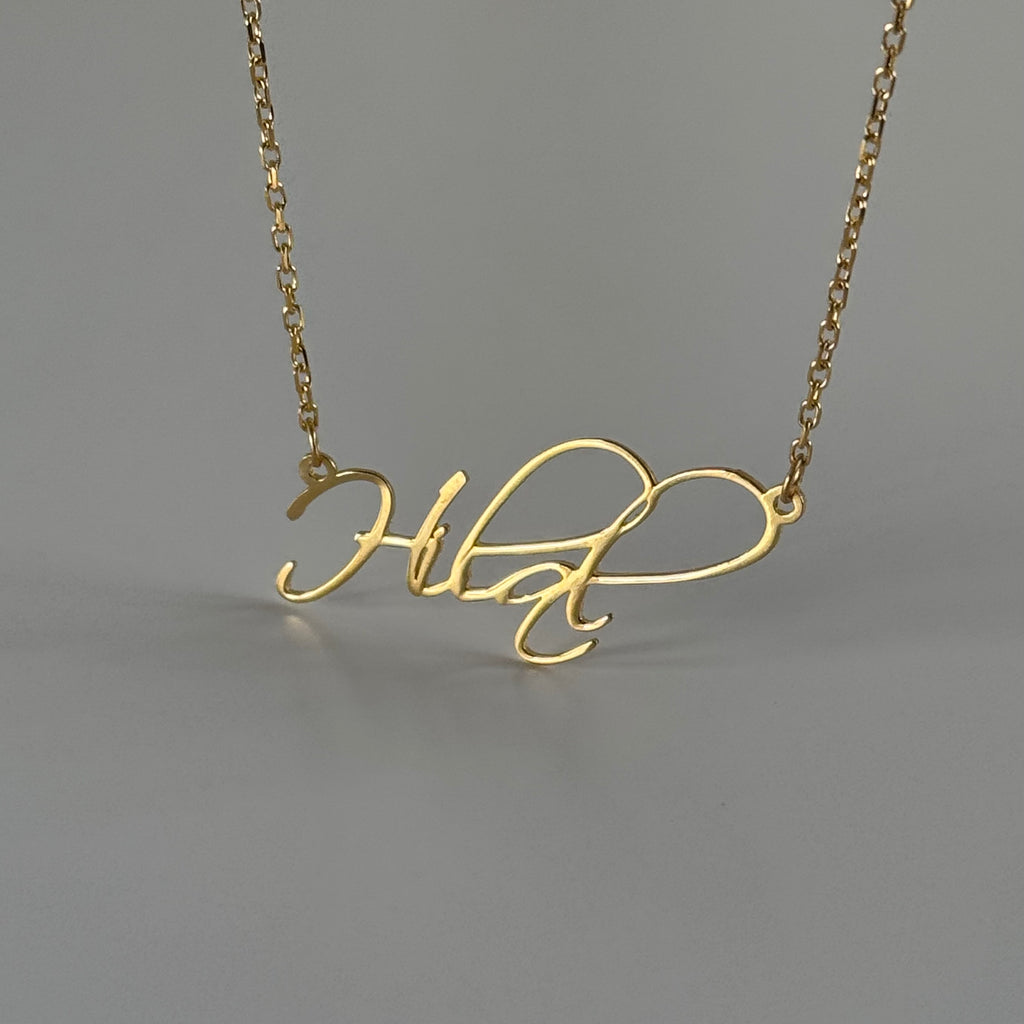 SKRIFT NAMN KRAGE | 925 SILVER