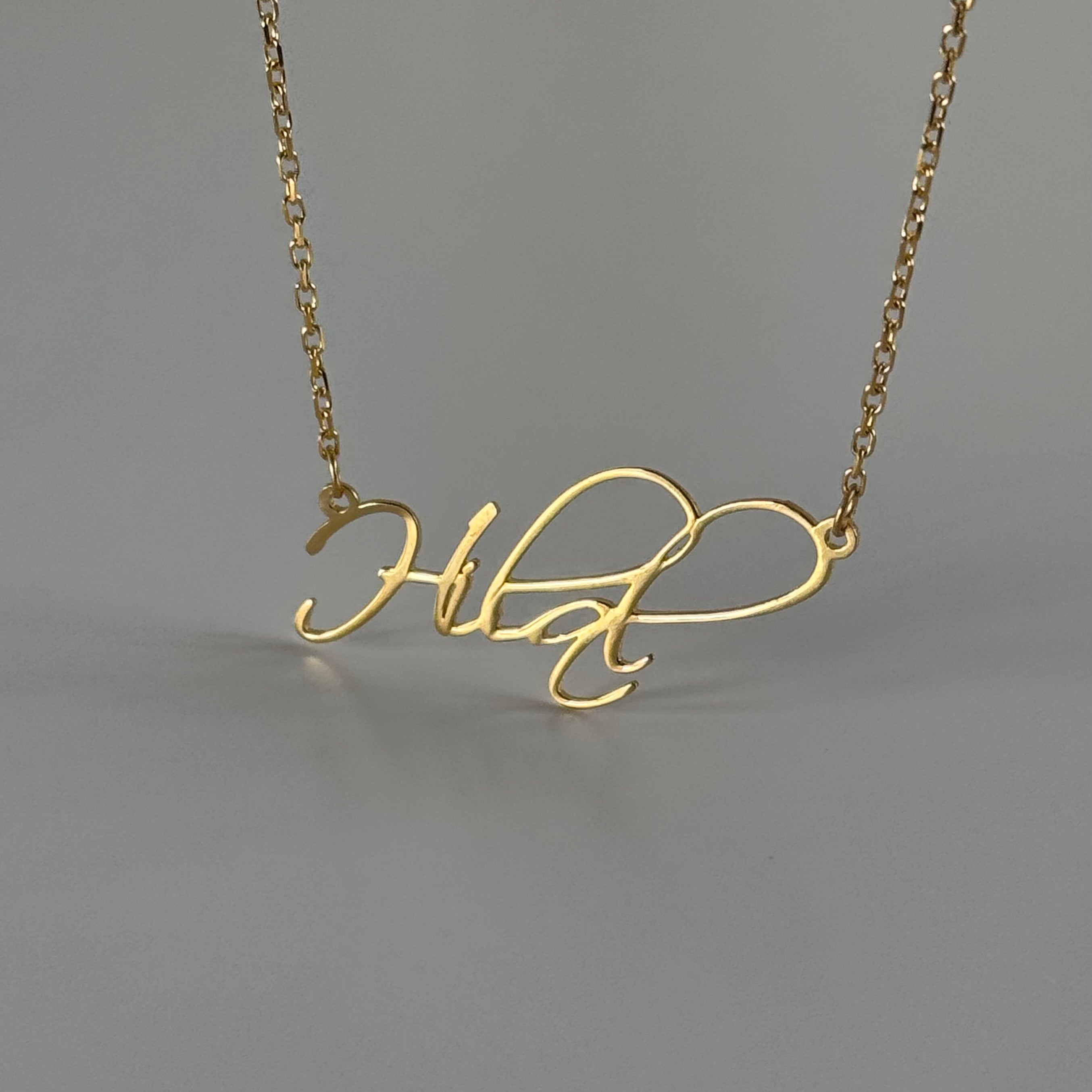 SKRIFT NAMN KRAGE | 925 SILVER