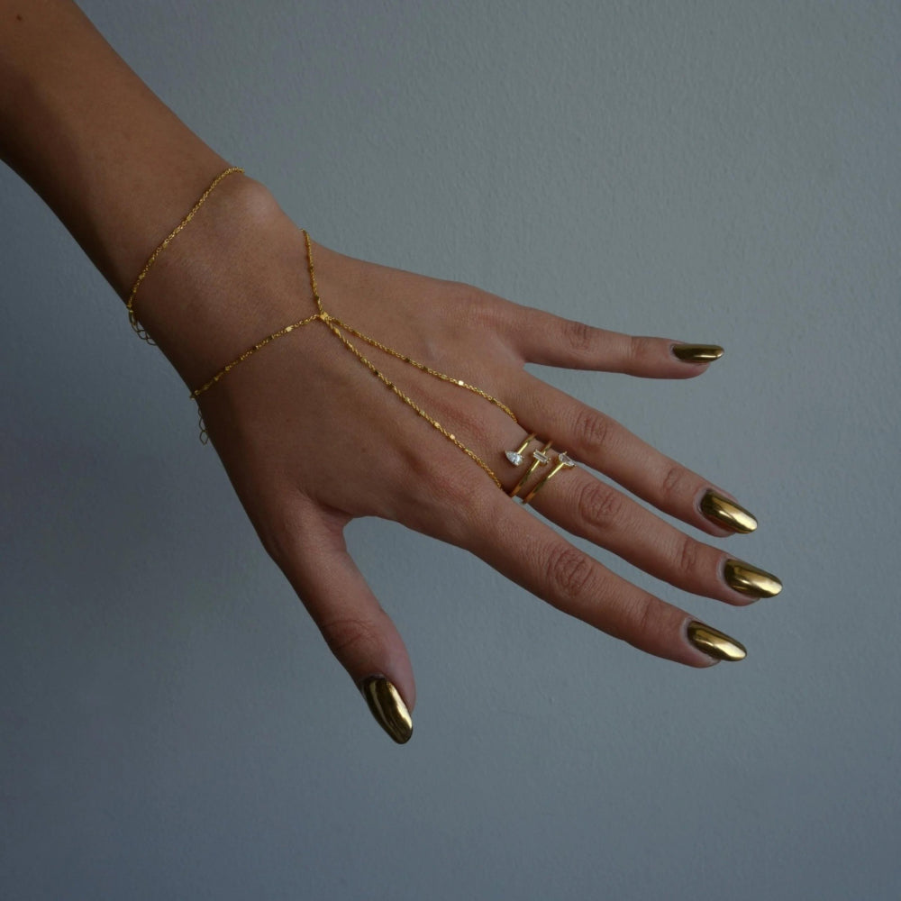 KROSSKEDJA HANDKEDJA | 925 SILVER