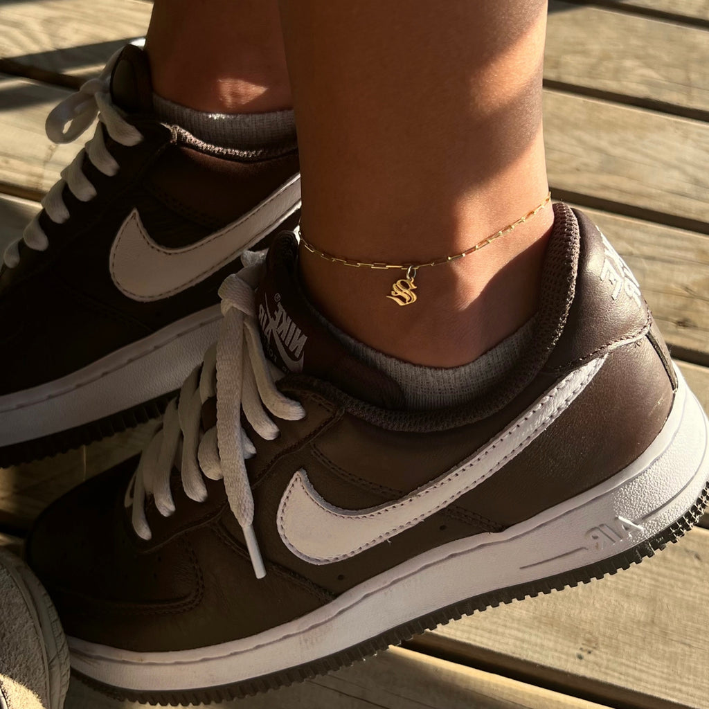 BREV ANKLET SÄLLAN | 925 SILVER