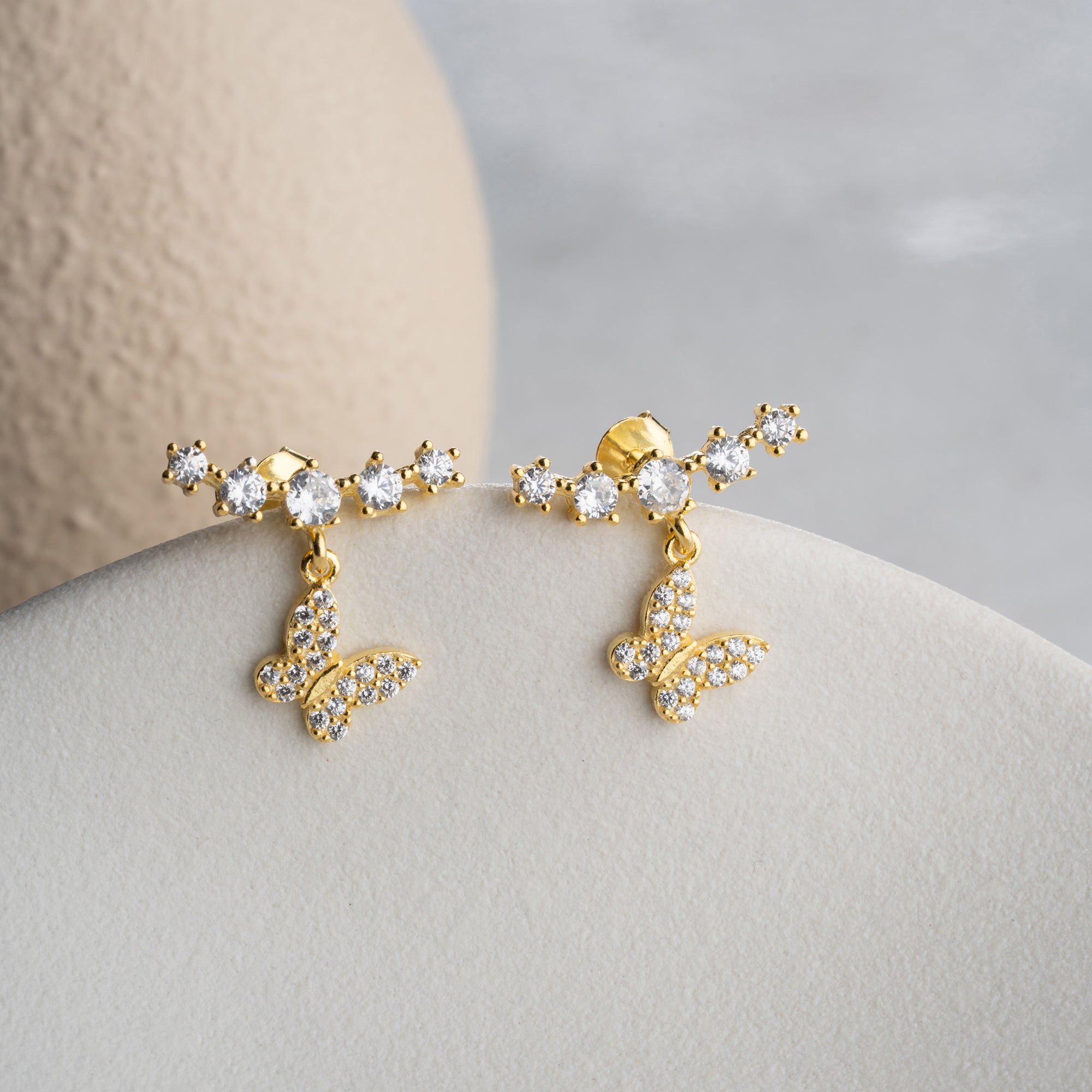 ESTEE MED FJÄRILÖRHANGEN | 925 SILVER