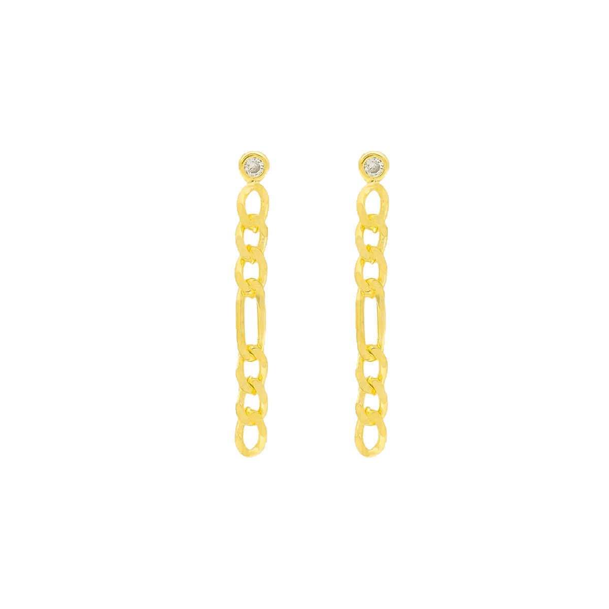 Figaro Chain Ohrring (6994363121709)