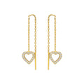 Heart Threader Earrings (7030549872685)