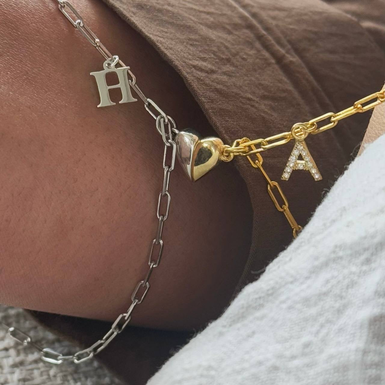 MAGNETISKT HJÄRTARMBAND | 925 SILVER