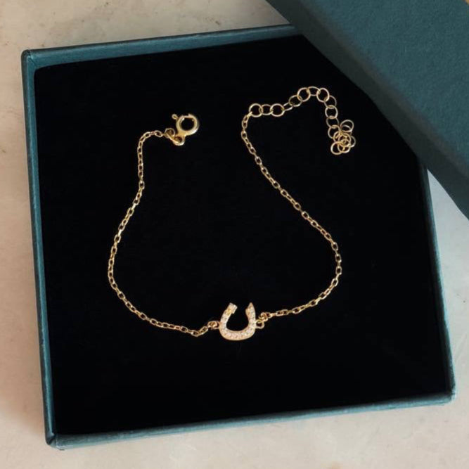 ARABISK LETTER ARMBAND MED ZIRCONIA STENAR | 925 SILVER