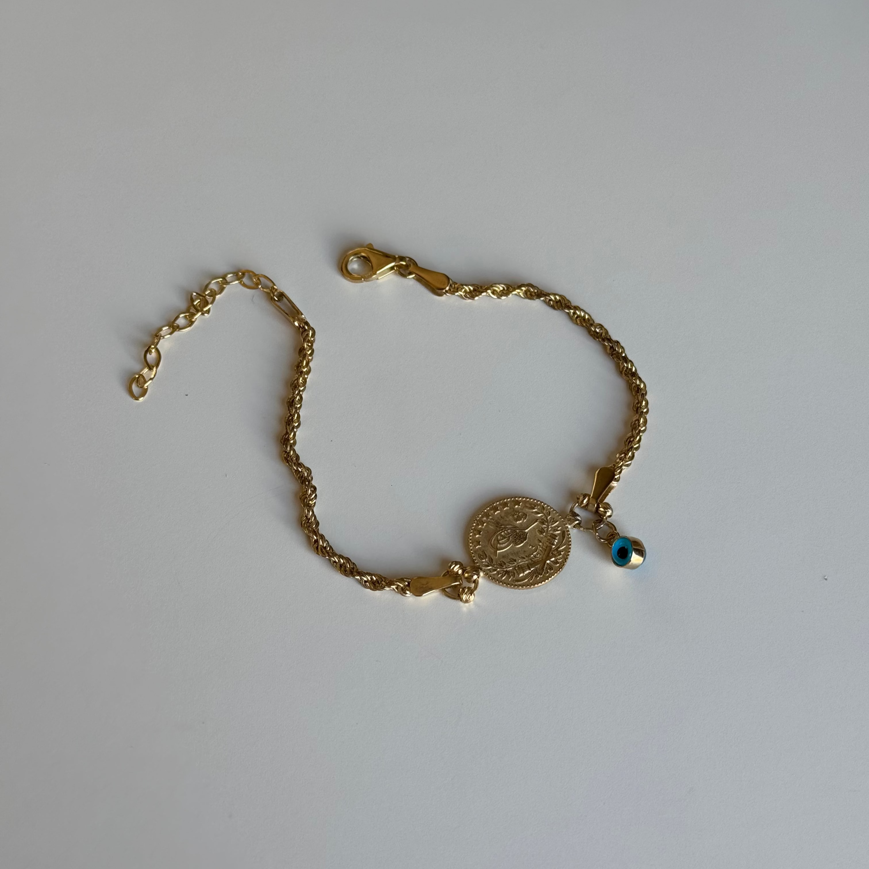 SVÄVLBARA RESAT NAZAR-ARMBAND | 925 SILVER