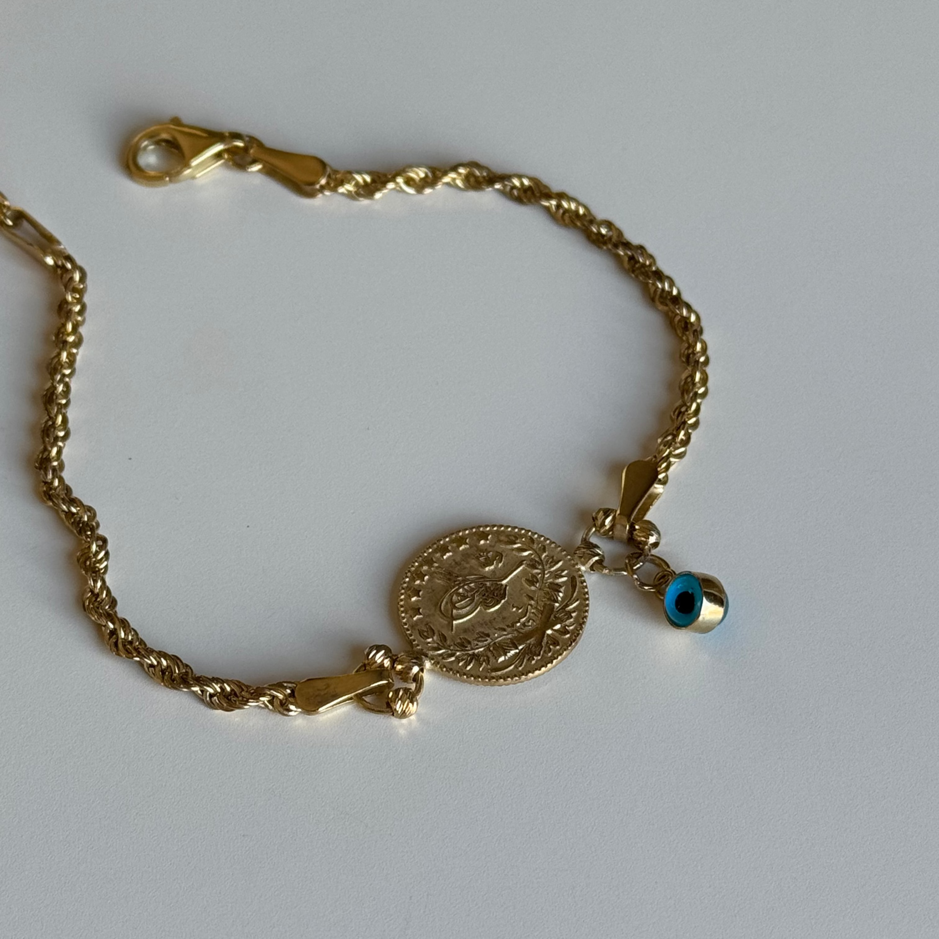 SVÄVLBARA RESAT NAZAR-ARMBAND | 925 SILVER