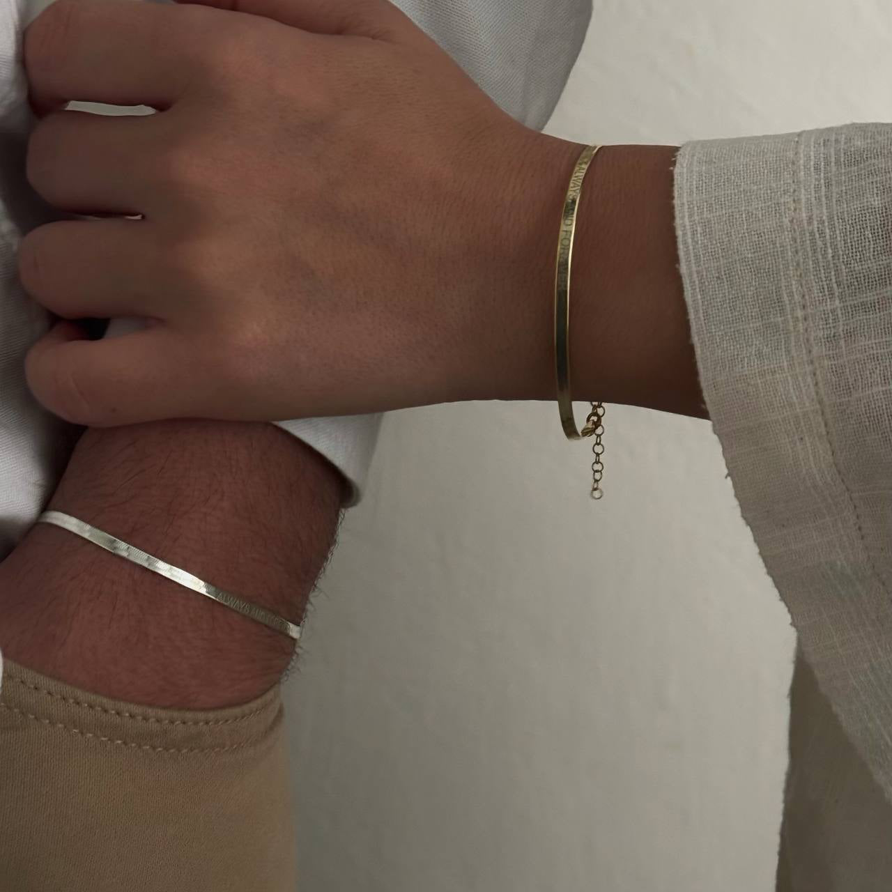 SNAKE PARTNER ARMBAND | 925 SILVER