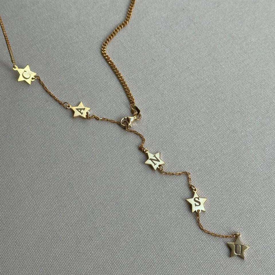 STJÄRNA Y NAMNHALSBAND | 925 SILVER