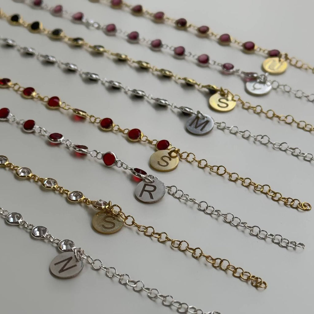 PARTNER ARMBAND MED HELA STEN | 925 SILVER