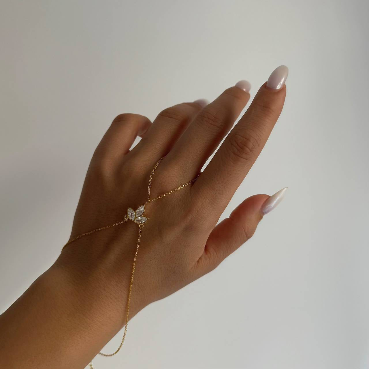 LOTUS HANDÖRKLING | 925 SILVER