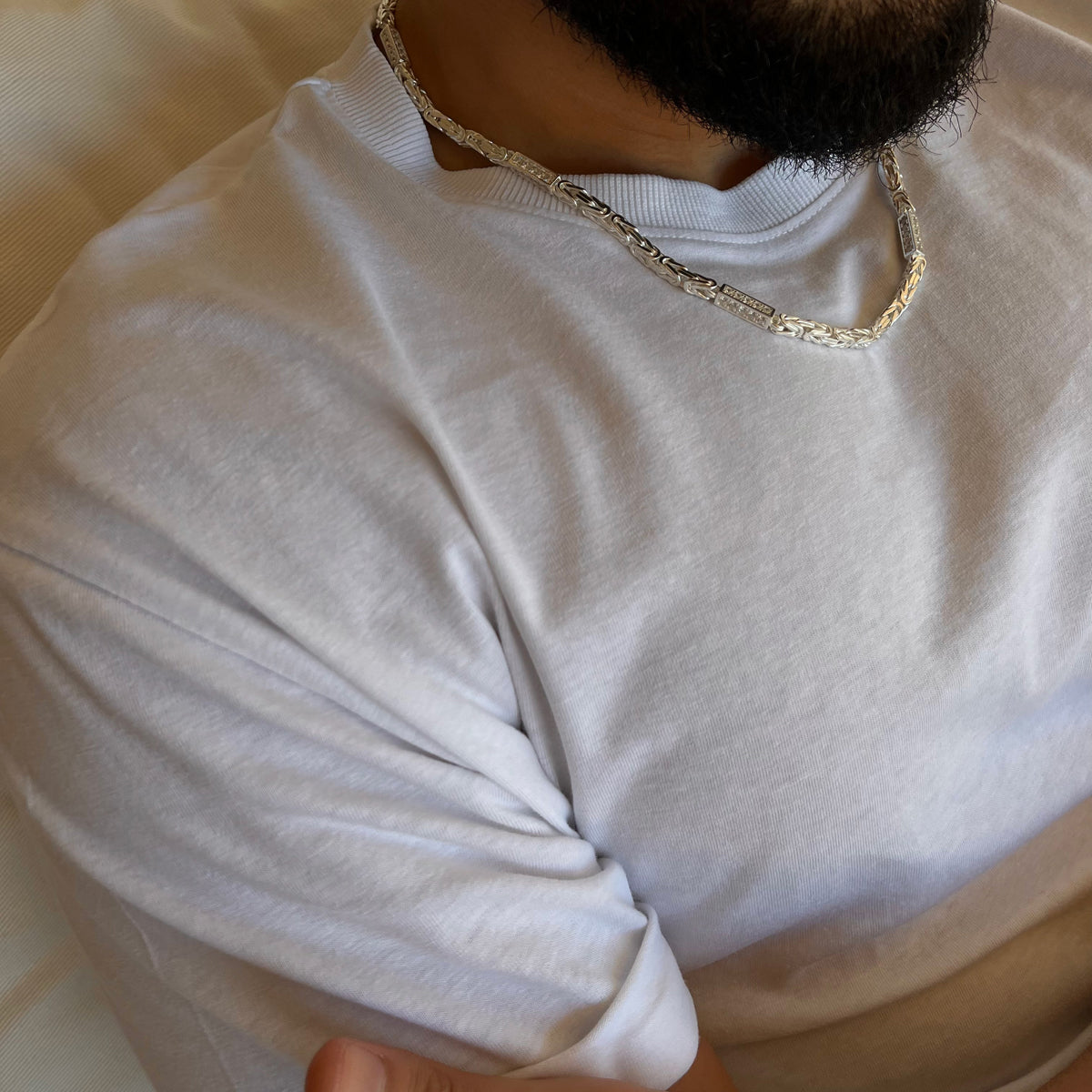 Königskette mit Strasstein (7142714998829)