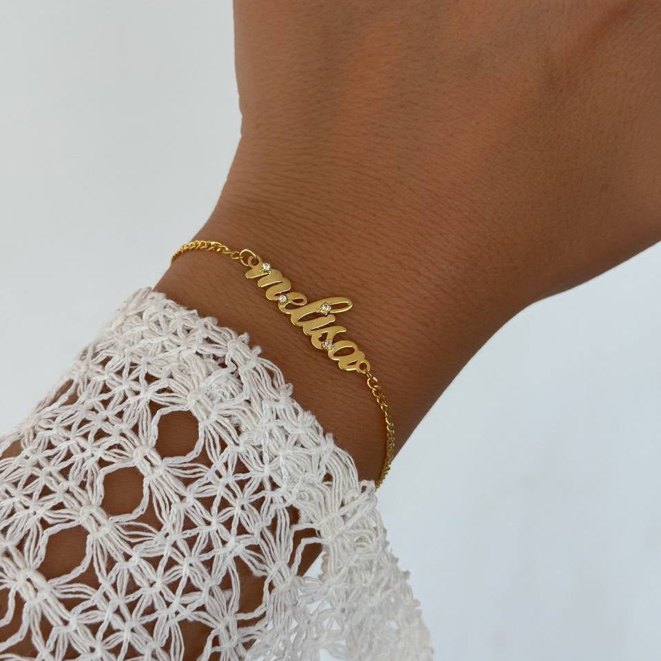 MIA GURMET NAMNARMBAND | 925 SILVER