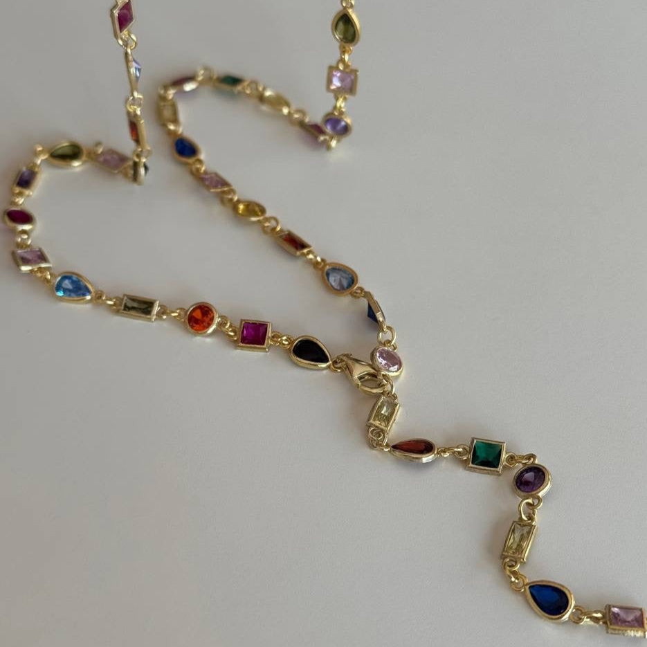 FÄRGfull KEDJA | 925 SILVER