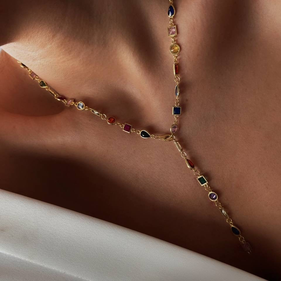 FÄRGfull KEDJA | 925 SILVER