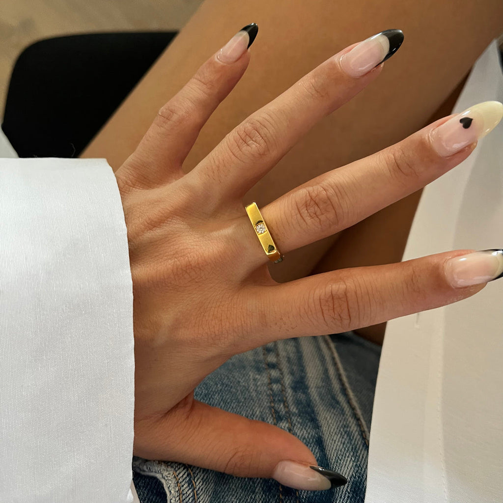 Basic Solitaire Ring (6985178808365)