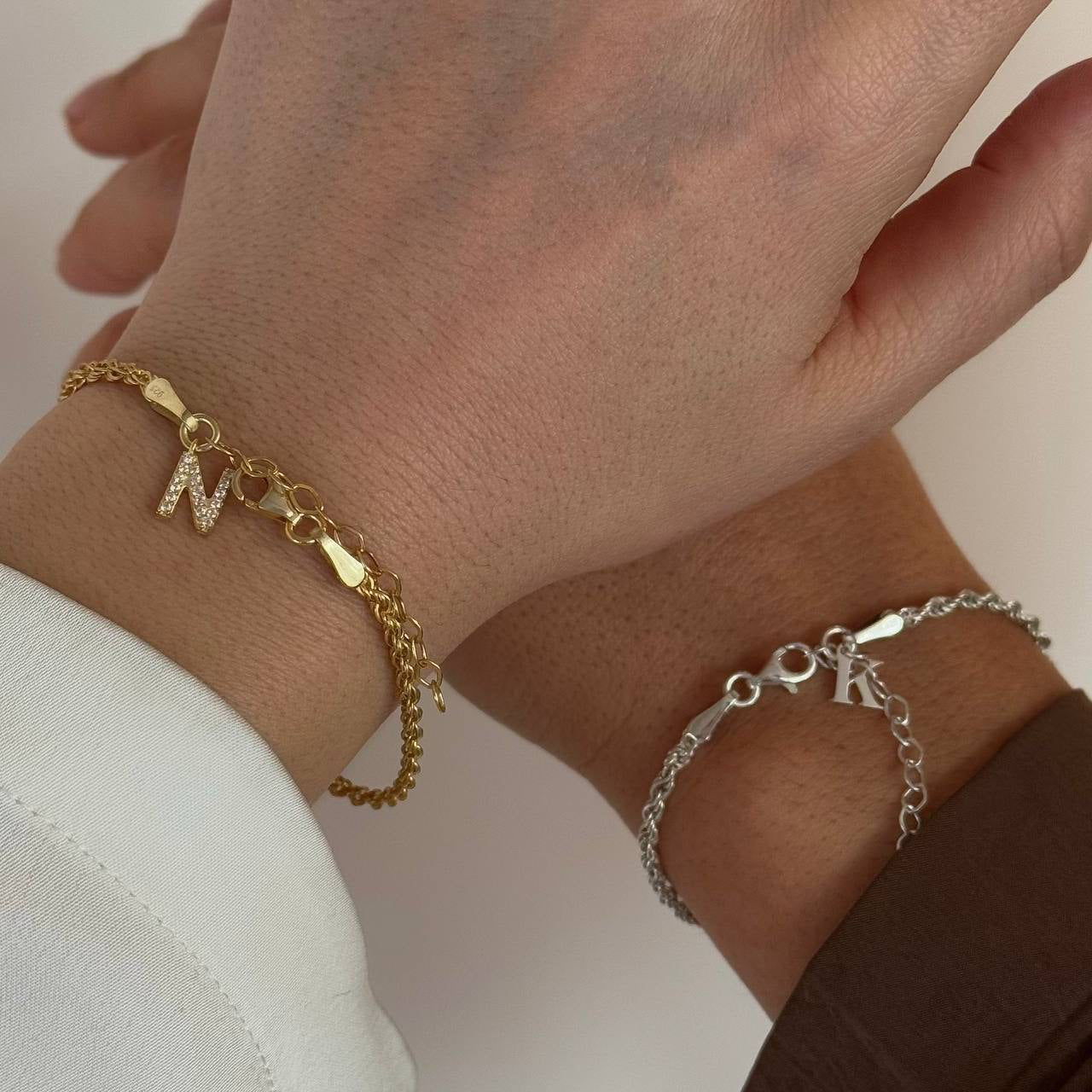 ARMBAND MED VIRVELBOKSTIVER | 925 SILVER