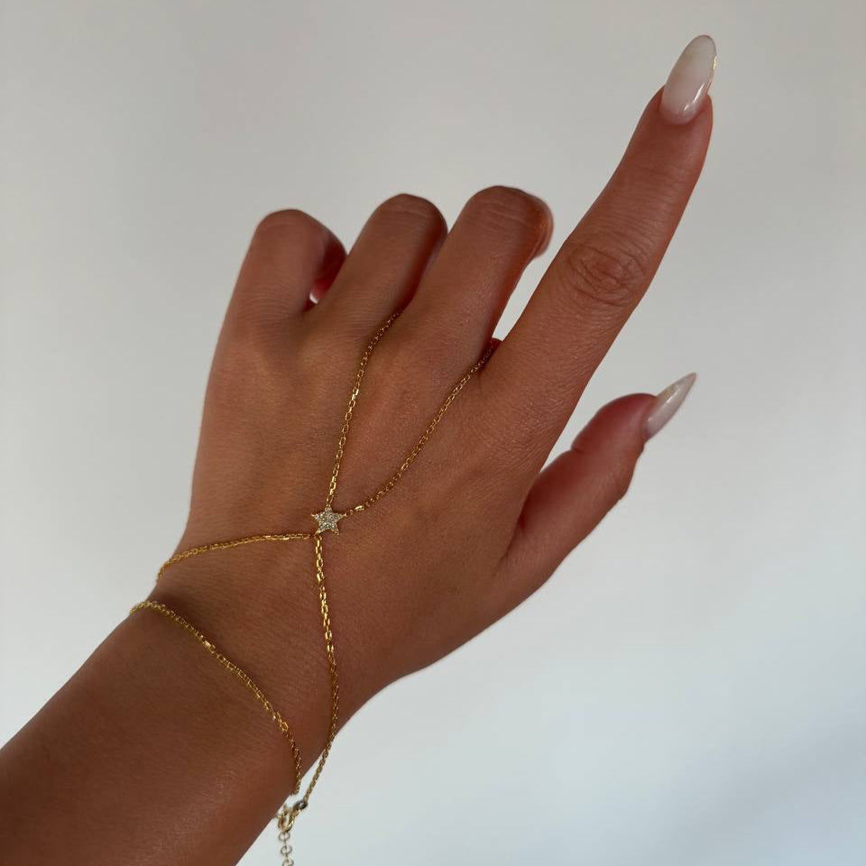 STJÄRNAN NÄDBAND | 925 SILVER