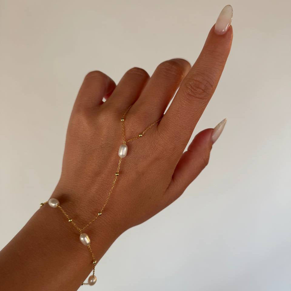 ELIVA PÄRLHANDSÖRKLING | 925 SILVER