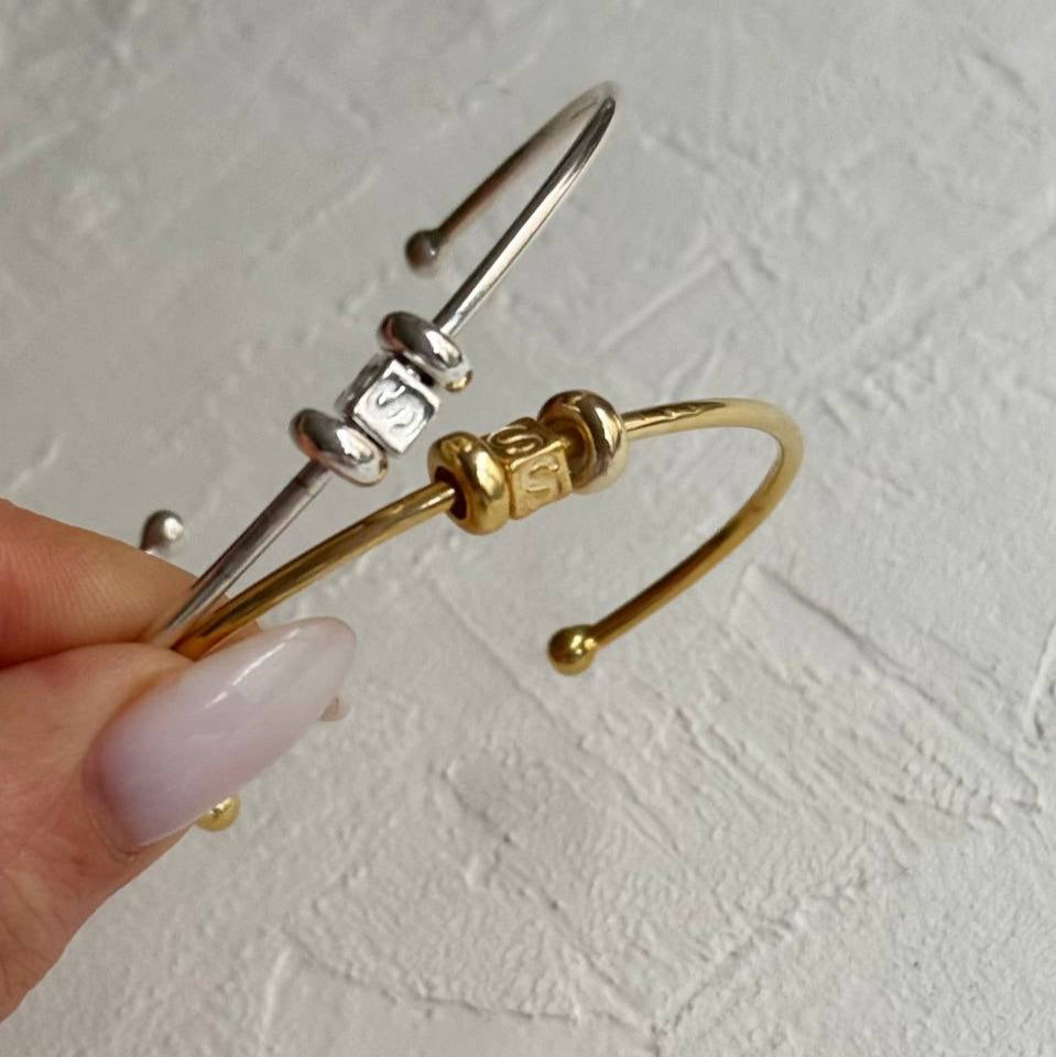 TAC LETTERS PARTNERARMBAND | 925 SILVER