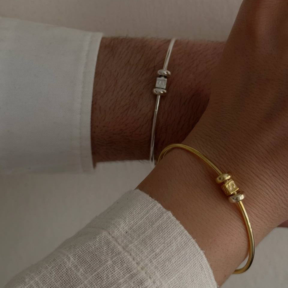 TAC LETTERS PARTNERARMBAND | 925 SILVER