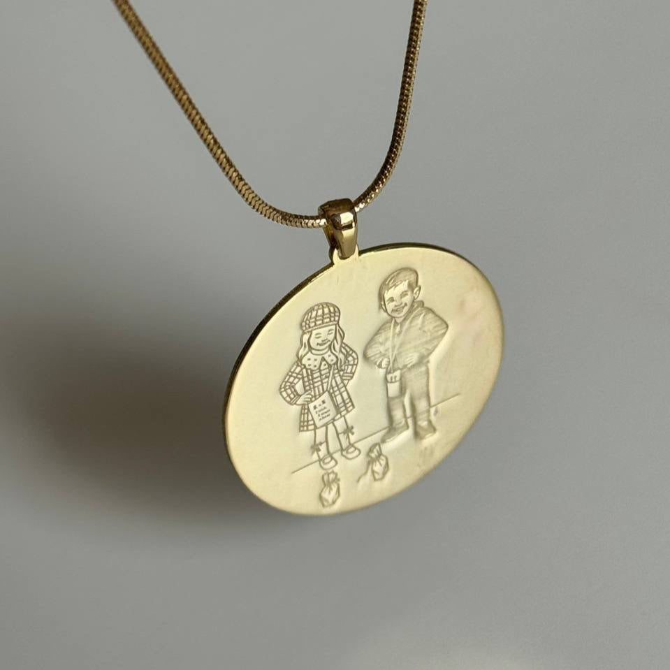 FOTOGRAVERKEDJA | 925 SILVER 