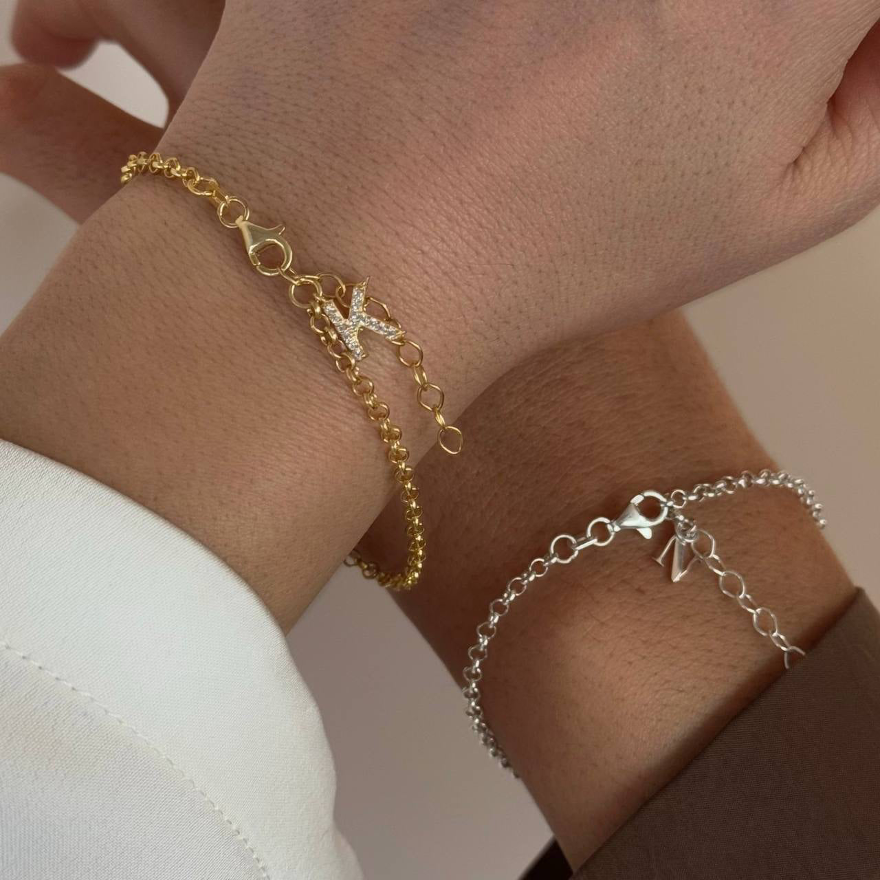 LEGENDARISKA BREV PARTNER ARMBAND | 925 SILVER