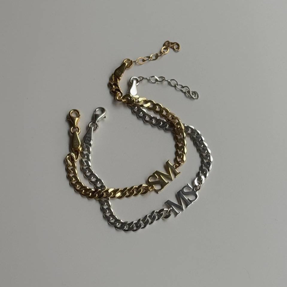 XXL GOURMET 2`ER PARTNER ARMBAND | 925 SILVER