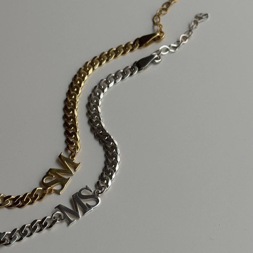 XXL GOURMET 2`ER PARTNER ARMBAND | 925 SILVER