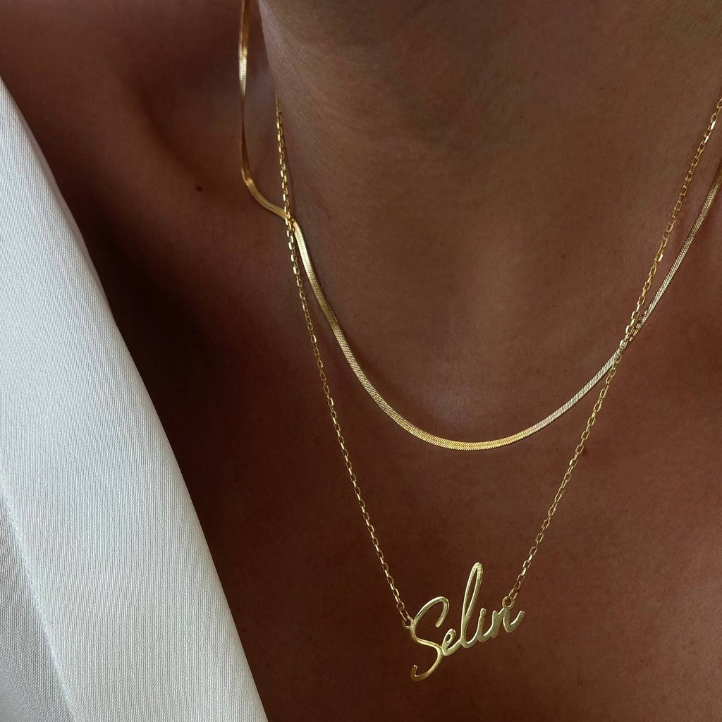 NAMNHALSBAND | TYPSNITT KAPSTADEN | 925 SILVER