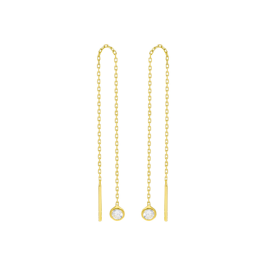 Zirkonia hängend Ohrring (6994385961005)