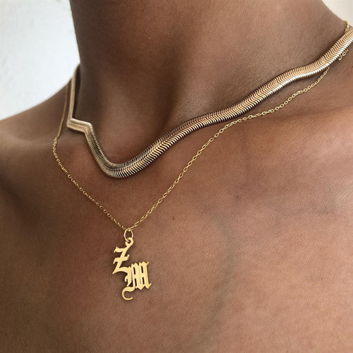 2er Buchstabenkette Gothic (7017062531117)