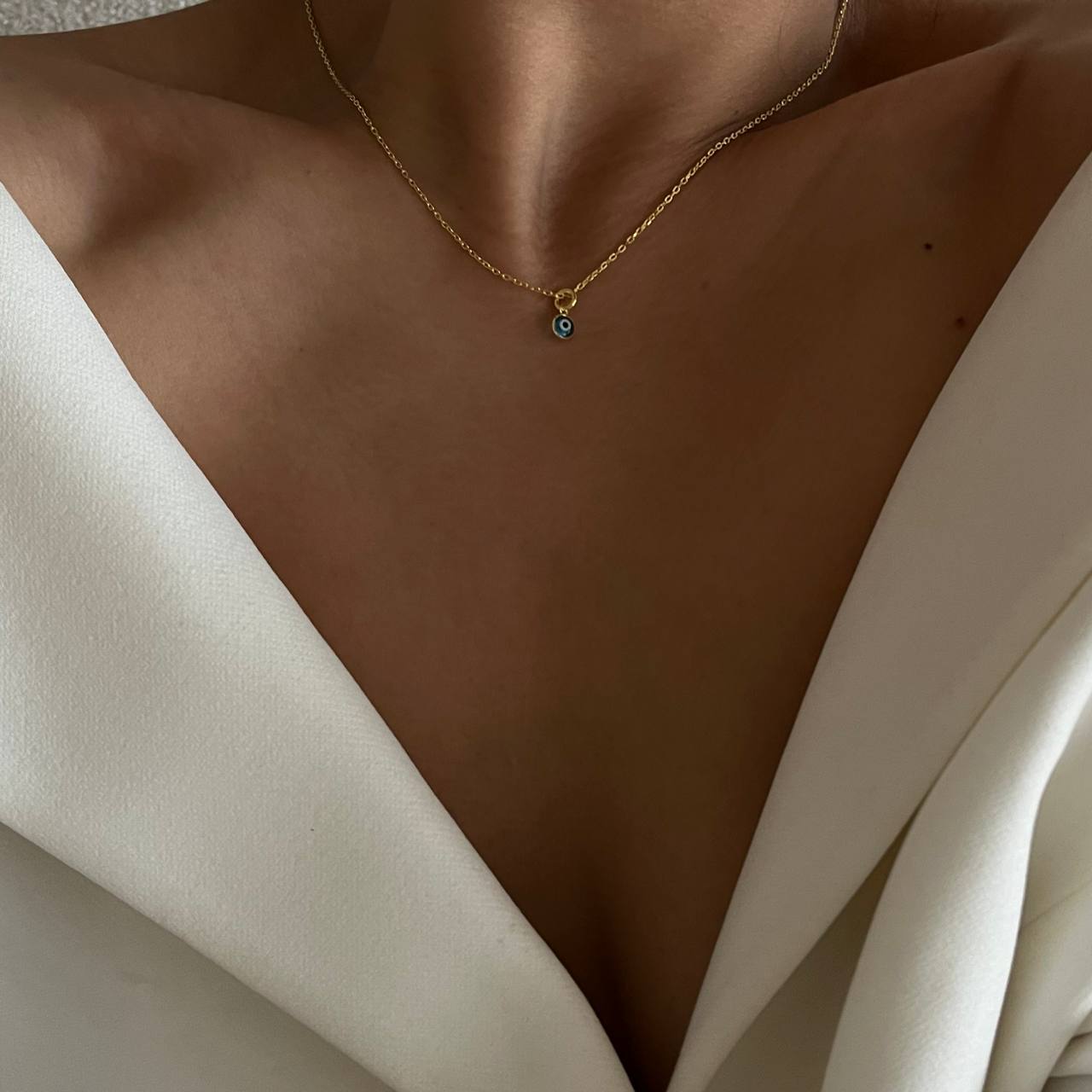 Minimal Nazar Halskette (8269514866990)