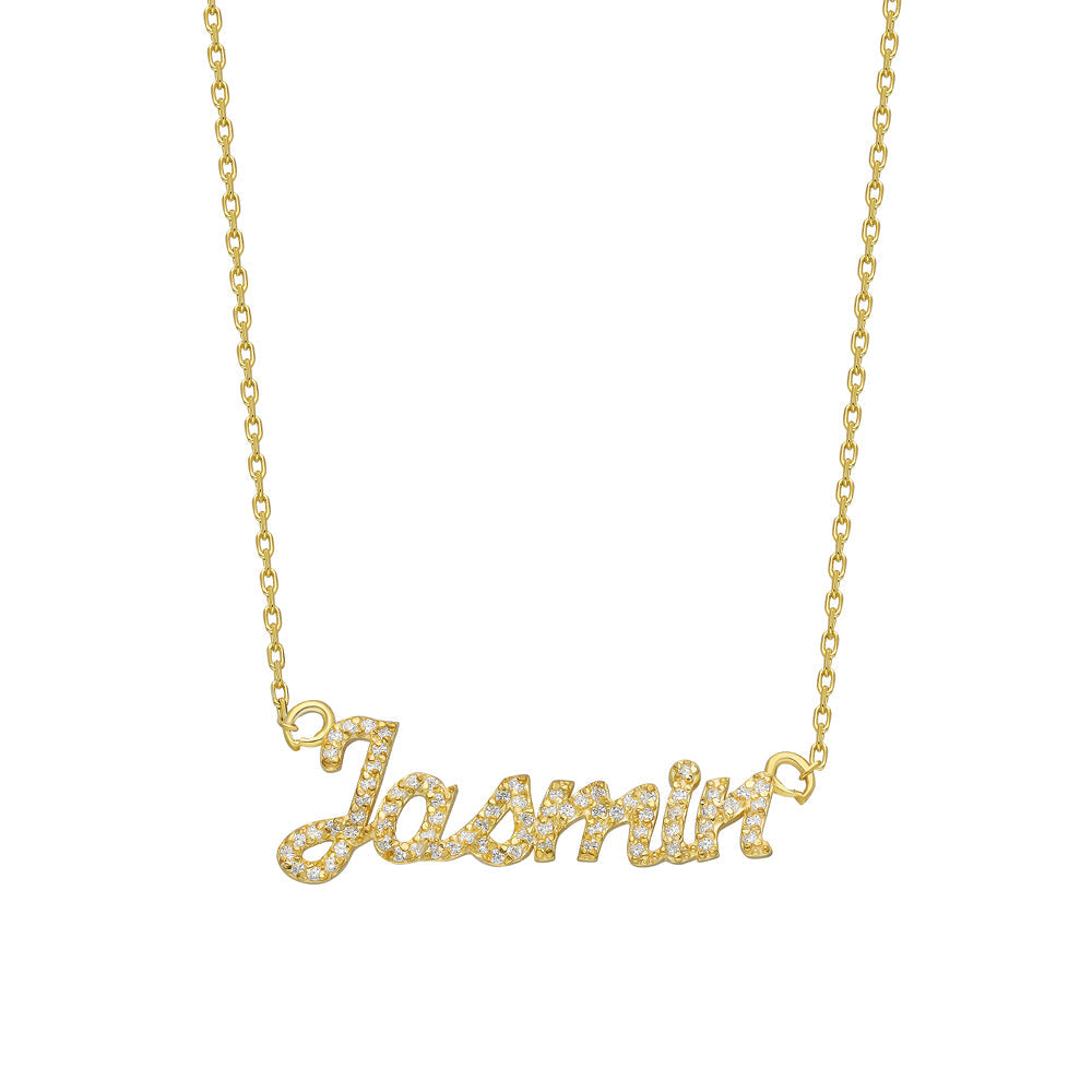 ZIRKONIA NAMENSKETTE PREMIUM (8075580277038)