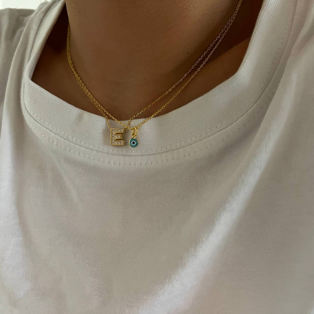 Minimal Nazar Halskette (8269514866990)