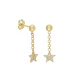 HÄNGEND STERN OHRRINGE (8063935709486)