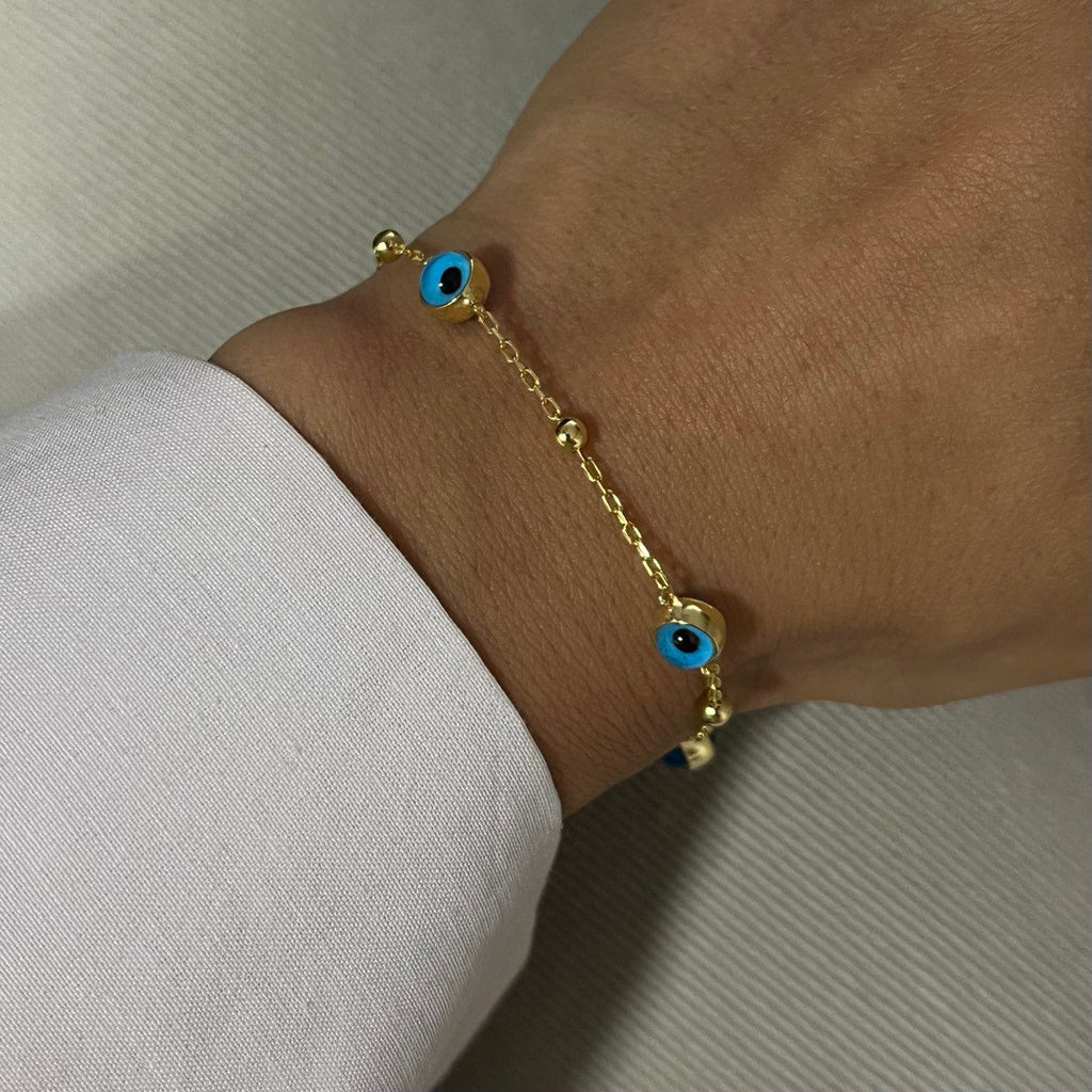 Bullet Nazar Armband (7001210716205)