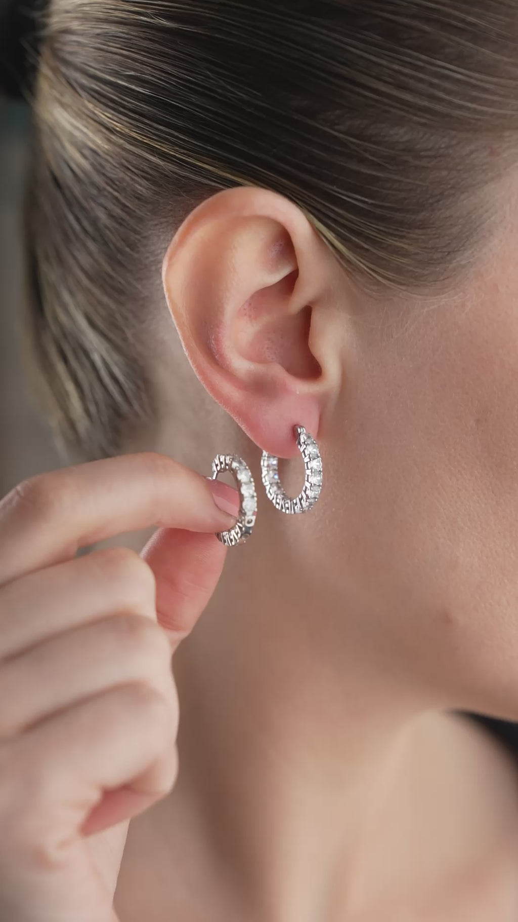 LUCE ÖRHÄNGEN | 925 SILVER