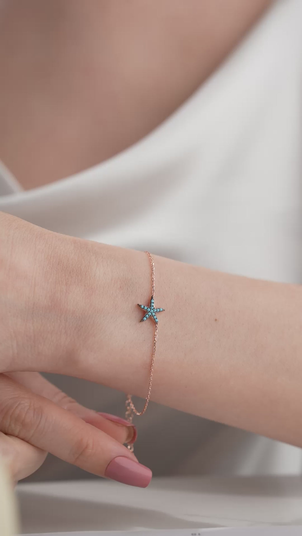 ARMBAND MED SJÖSTER | 925 SILVER