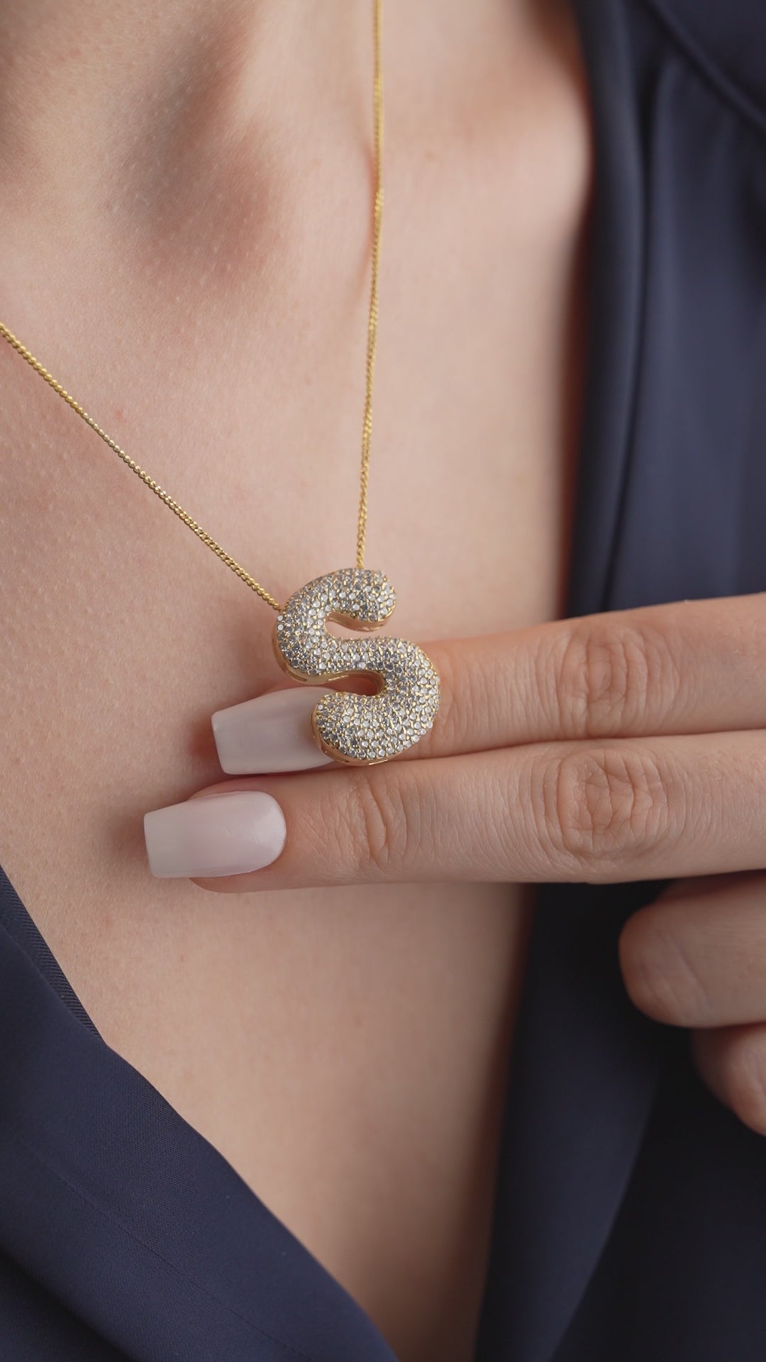 ICON BOMB ZIRKONIA BREVHALSBAND | 925 SILVER