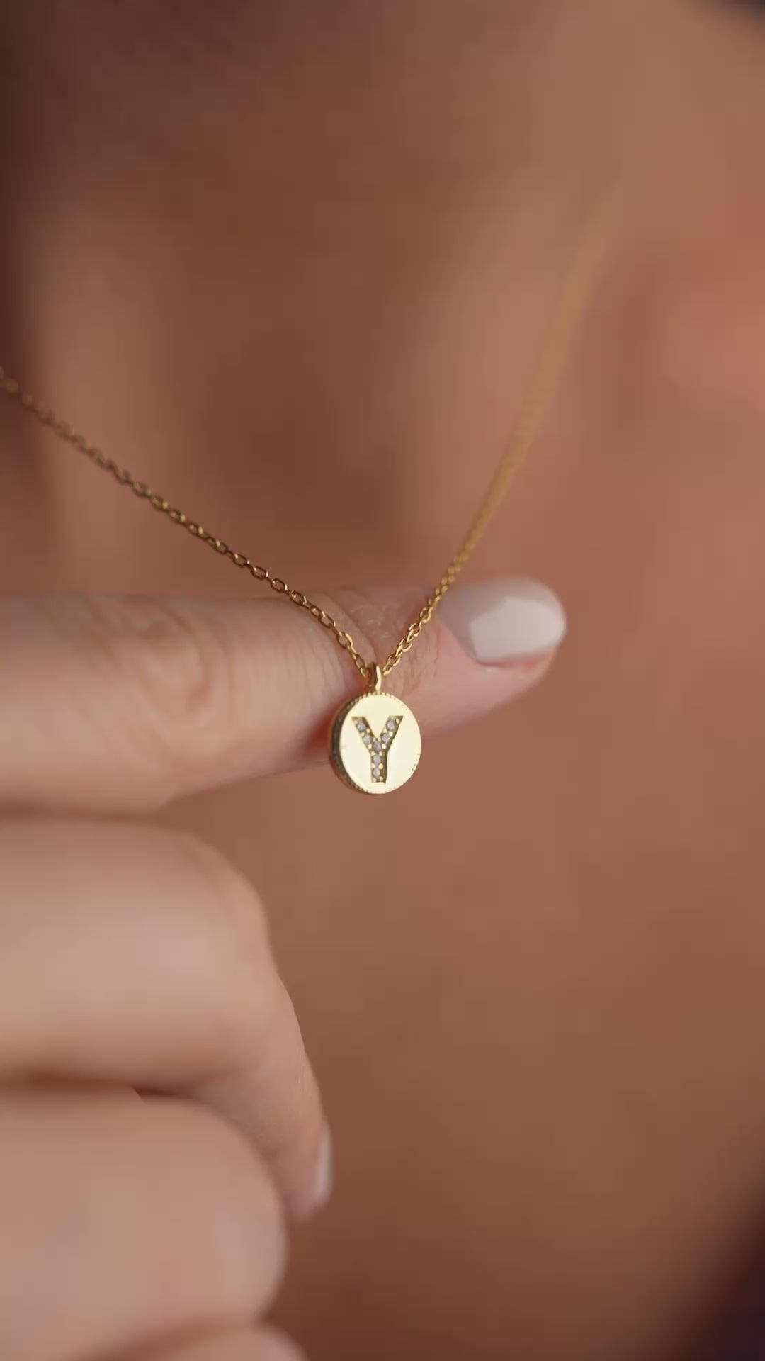 ZIRKONPLATTA BOKSTAVSKRAG | 925 SILVER