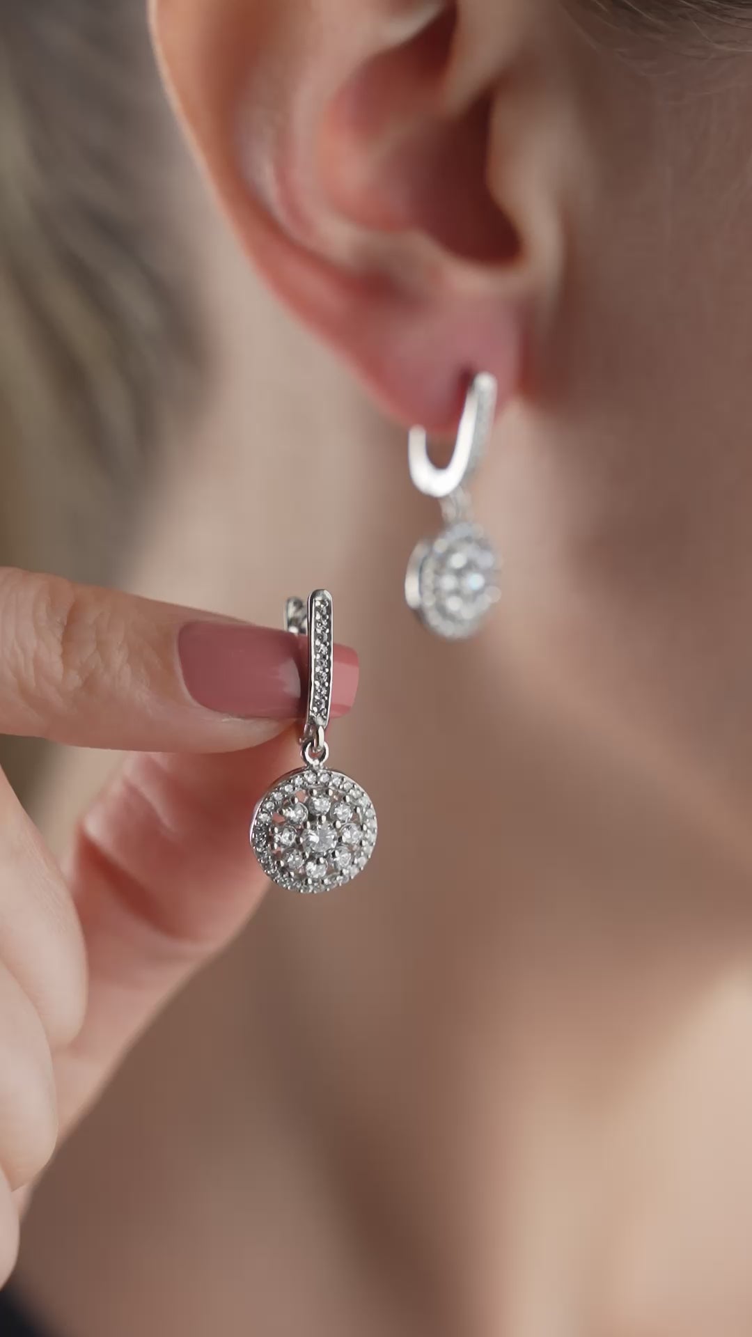 LYNA ÖRHÄNGEN | 925 SILVER