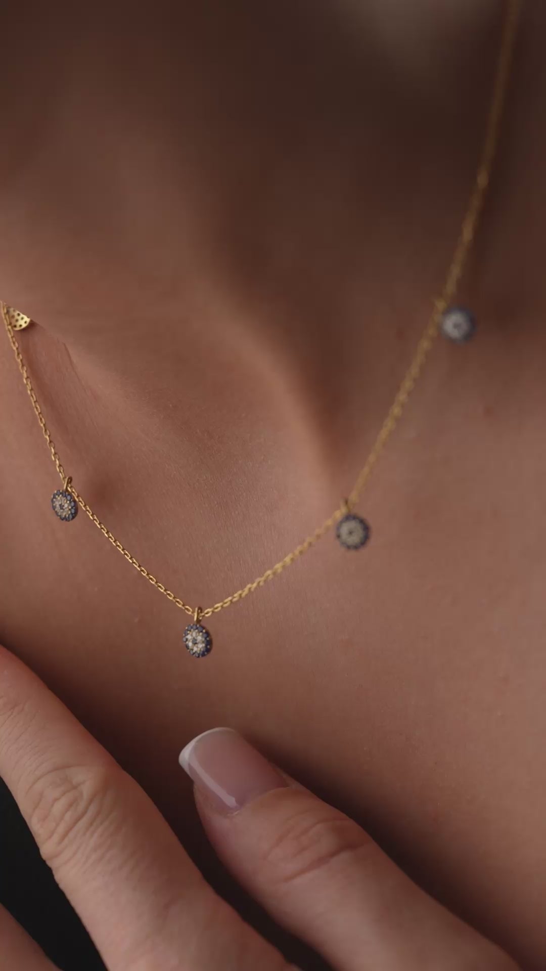 NAZAR CHOCKER KEDJA AV 5 | 925 SILVER