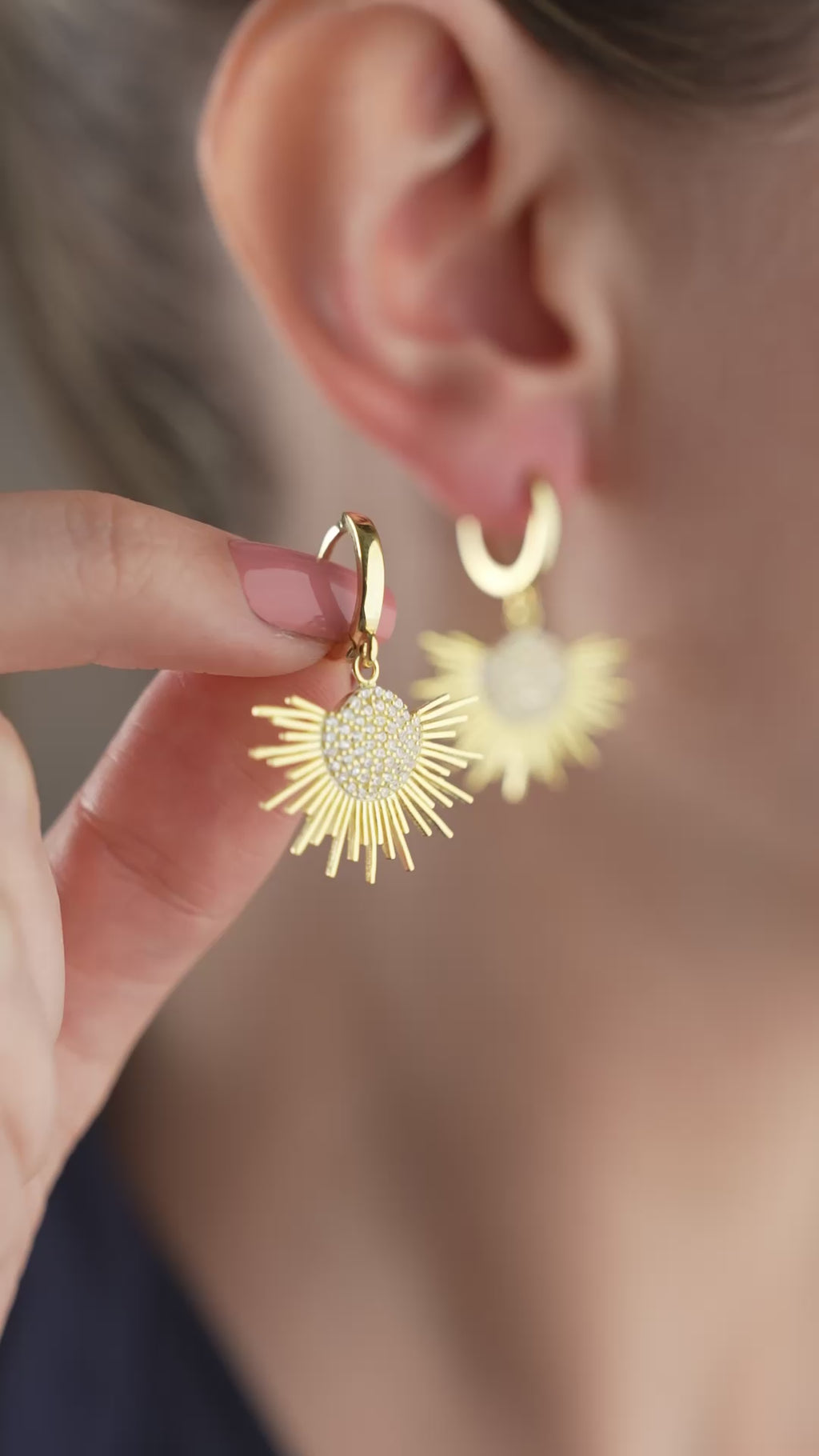 LIVIA ÖRHÄNGEN | 925 SILVER