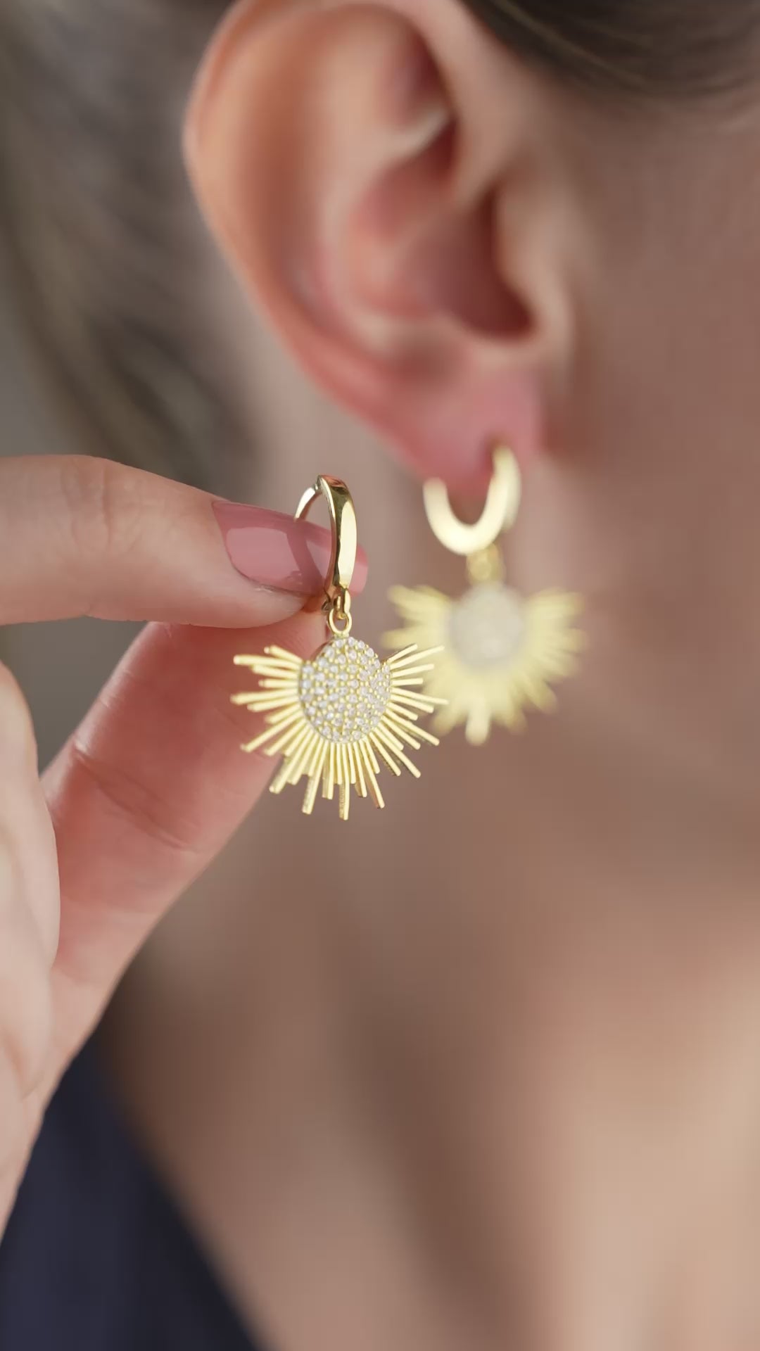 LIVIA ÖRHÄNGEN | 925 SILVER