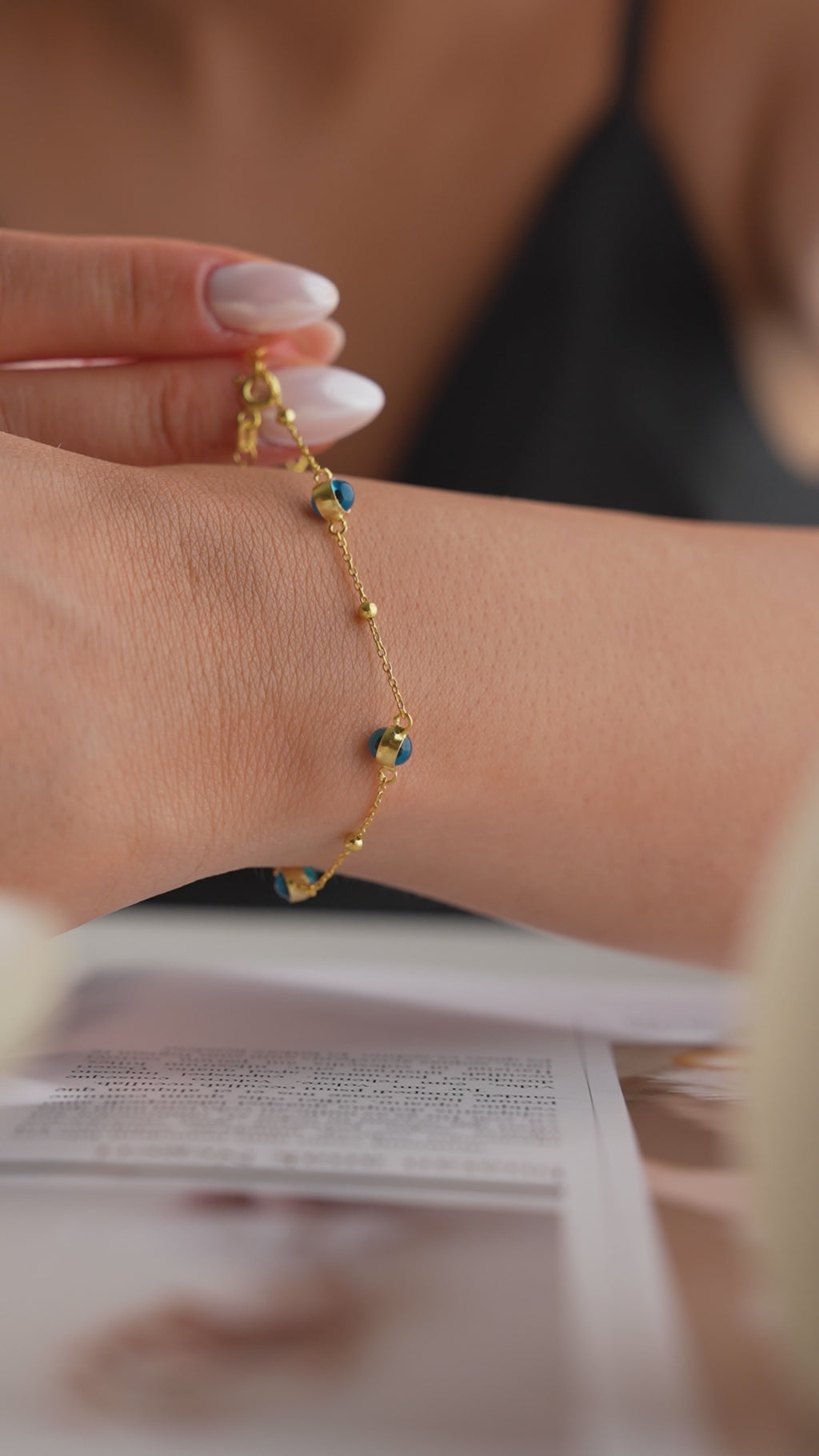 BULLET NAZAR-ARMBAND | 925 SILVER