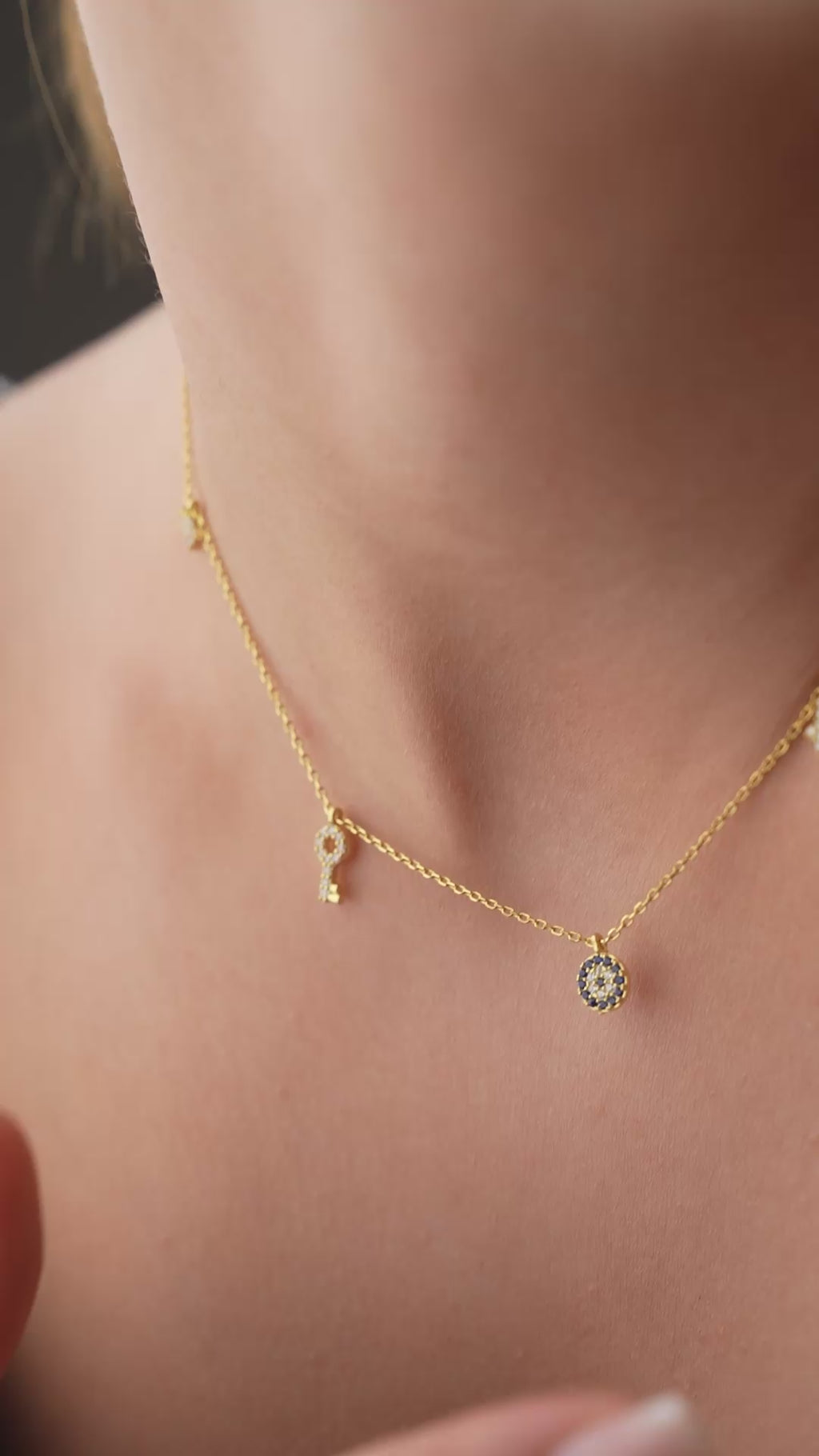 CHARM HALSBAND | 925 SILVER