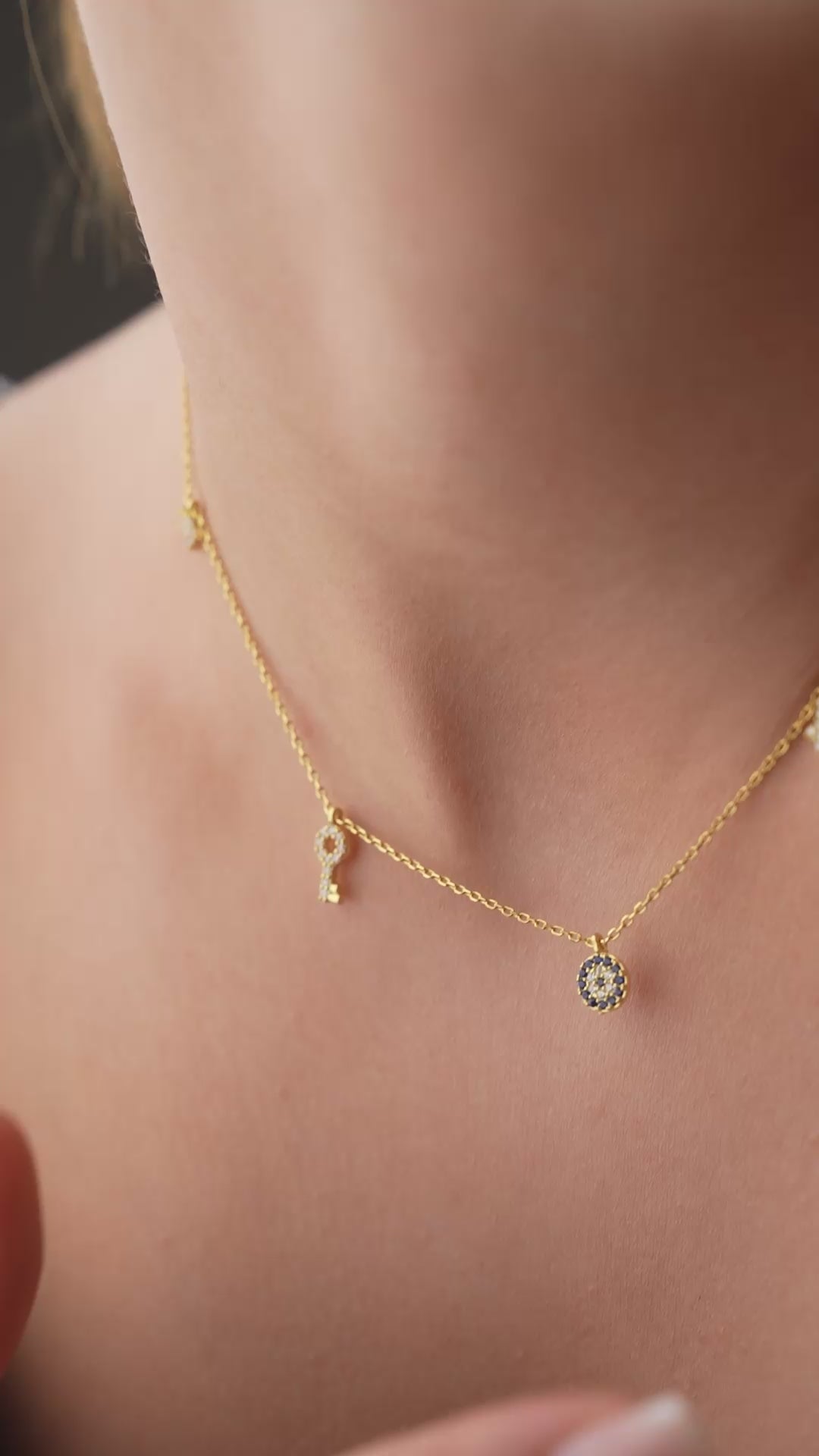 CHARM HALSBAND | 925 SILVER